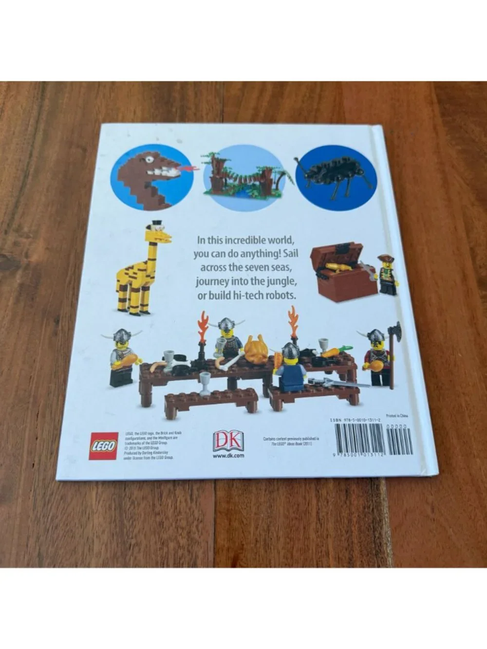 Lot of 5 LEGO Hardcover Ideas Books DK All Around Town Castles Spooky World Move